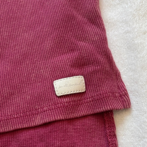 7 For All Mankind Raspberry Kids Tank Top - Picture 6 of 6